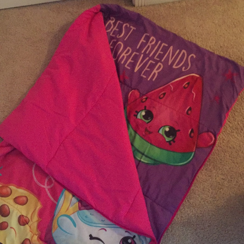 SHOPKINS SLEEPING BAG - Picture 2 of 6